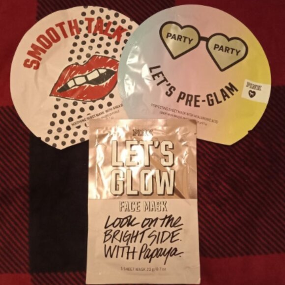 3 VS PINK Sheet Masks - Picture 1 of 5